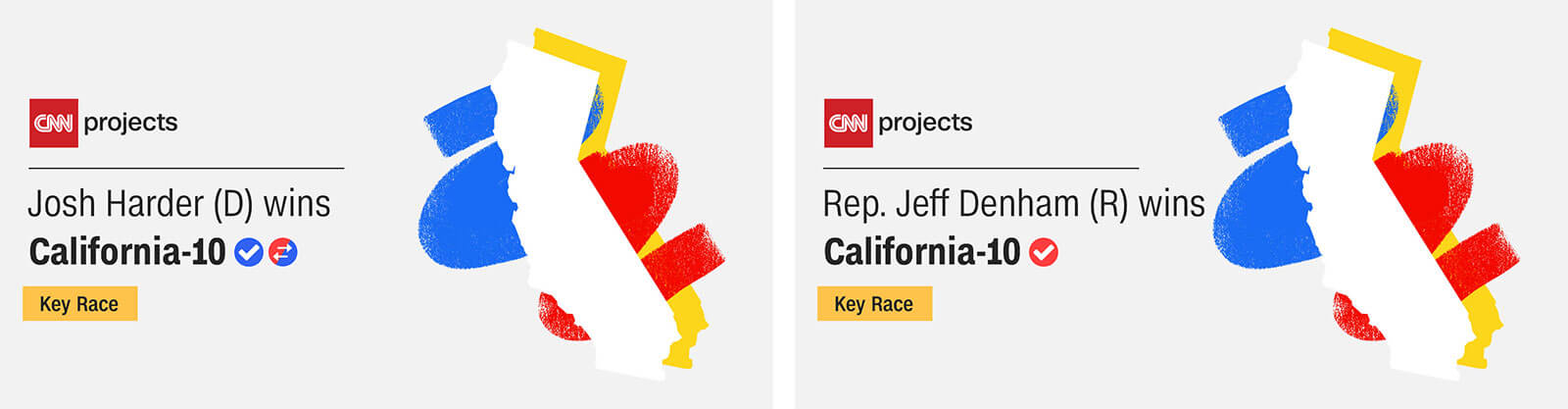 CNN Election social media graphics